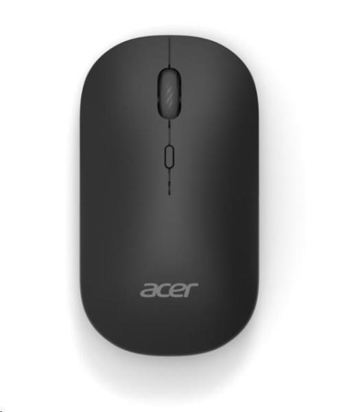 Acer AMR130/ Ergonomická/ Optická/ 1 600 DPI/ USB+BT/ Čierna