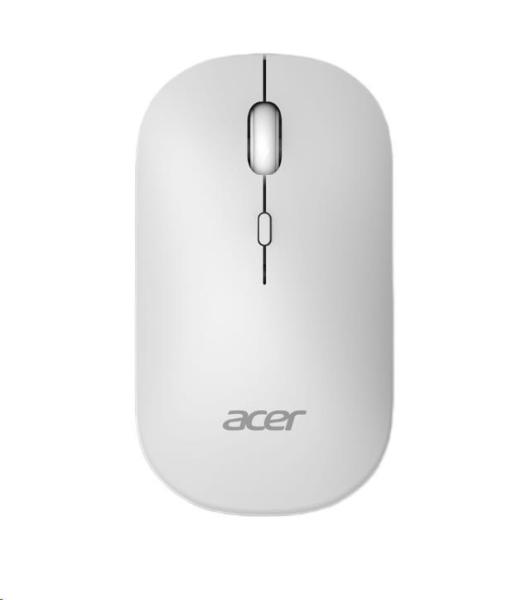 Acer AMR130/ Ergonomická/ Optická/ 1 600 DPI/ USB+BT/ Biela