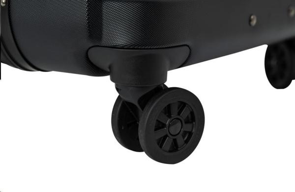 ACER Cestovní kufr Predator Robust Luggage 22", polykarbonát, 54l, TSA kombinační zámek, 2 kapsy, černá5