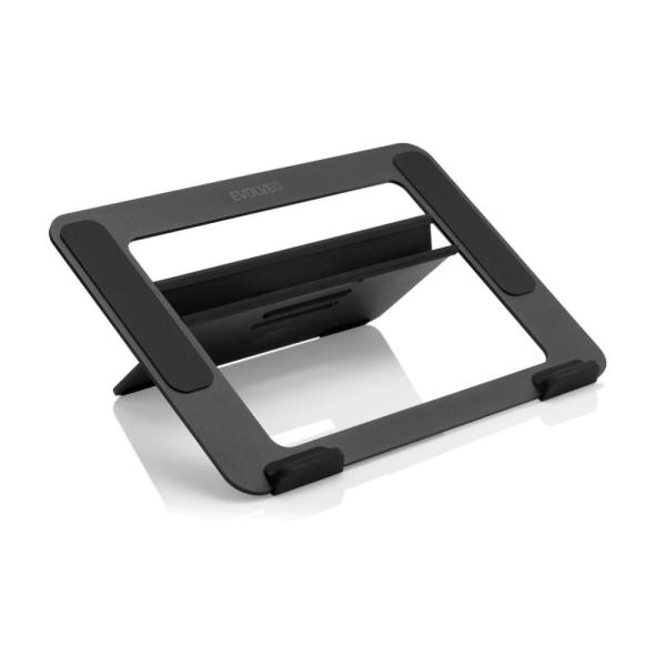 EVOLVEO TopLift, hliníkový podstavec pod notebook do 16", čierny