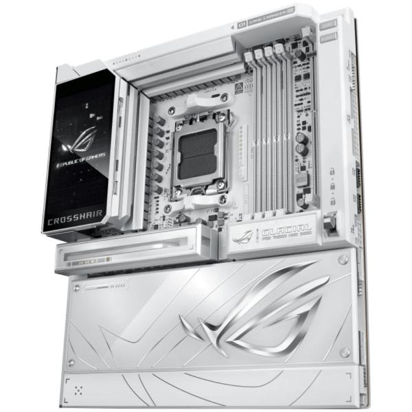 ASUS MB Sc AM5 ROG CROSSHAIR X870E GLACIAL,  AMD X870E,  2xDDR5,  WiFi,  2xUSB4,  E-ATX2