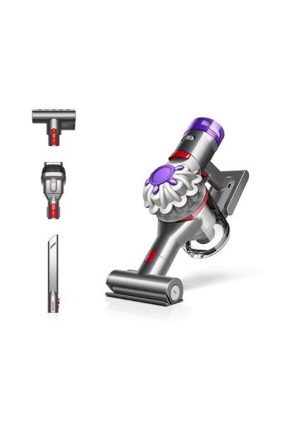 Dyson Car+Boat ruční vysavač,  šedá/ fialová,  výdrž až 50 min,  2 Tier Radial,  sací výkon 115 aW,  plně utěsněná filtrace
