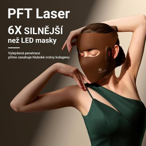 BAZAR - JOVS 4D v2 laserová světelná terapeutická maska - Poškozený obal (Komplet)5