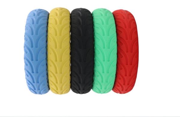 Bezdušová pneumatika pro Xiaomi Scooter žlutá (Bulk)0