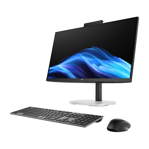HP AIO ProStudio 4 G1i 23.8 NT AI, Ultra 5 225T, 16GB, 512GB, UHD(Arc)2Xe LPG, WiFi 6E+BT, kl.a myš, 280W, 5MP, HDMI+HDMI IN, FDOS3