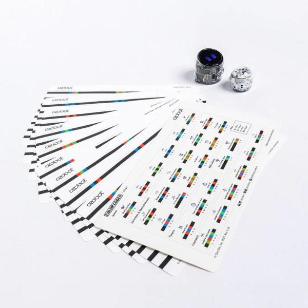 Ozobot samolepky s barevnými kódy3
