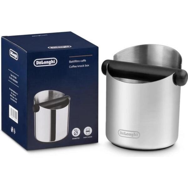 Delonghi DLSC084,  odklepávač na kávu,  nerezová ocel,  protiskluzová gumová základna,  vyjímatelná tyč