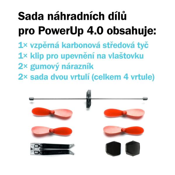 PowerUp Sada náhradních dílů Spare Parts pro letadlo 4.01