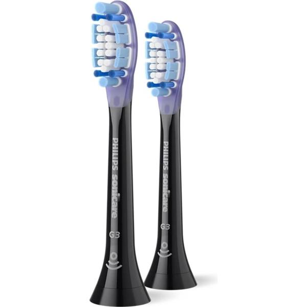 Philips Sonicare G3 Premium Gum Care HX9052/ 88 náhradní hlavice 2 ks černá,  péče o dásně a implantáty1