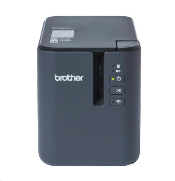 BAZAR - BROTHER tiskárna štítků PT-P950NW - 36mm,  pásky TZe,  WIFI,  Profesionální PC Tiskárna Štítků - Poškozený obal (Ko