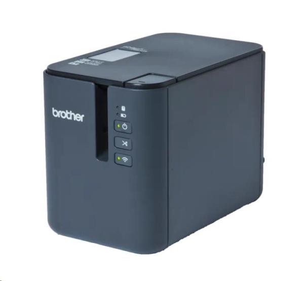 BAZAR - BROTHER tiskárna štítků PT-P950NW - 36mm,  pásky TZe,  WIFI,  Profesionální PC Tiskárna Štítků - Poškozený obal (Ko1