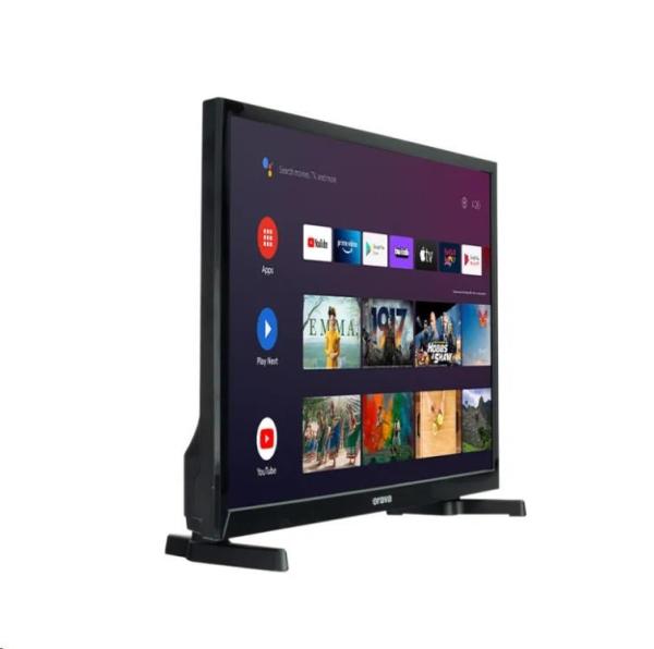 Orava 24" TV LT-ANDR24 A01,  HD Ready,  LED,  Android Smart TV,  WiFi,  HDR,  tuner DVB-T2/ C/ S2,  Android 113