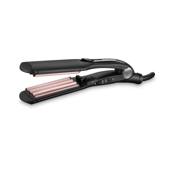 BaByliss The Crimper 2165CE žehlička na vlasy,  regulace teploty,  studená špička,  plovoucí destičky,  rychlé nahřátí