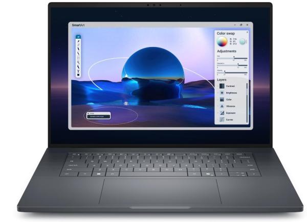 DELL NTB Pro Max Premium 16 MA16250/ U9-285H/ 64GB/ 1TB SSD/ 16" FHD+ / / NVIDIA RTX 2000/ No AC AdapWLAN/ Bck Kb/ W11P/ 3Y PS NBD