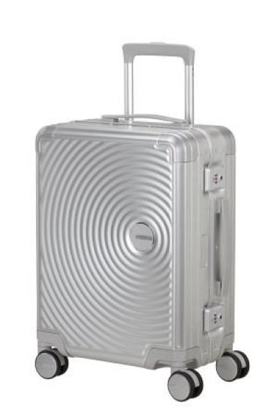 <p>American Tourister Soundbox SPINNER ALU 55/ 20 EXP TSA Silver</ p>