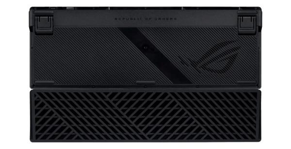ASUS klávesnice ROG Azoth 96 HE,  Mechanická,  Bezdrátová,  BT,  RF 2.4GHz,  CZ/ SK,  černá4