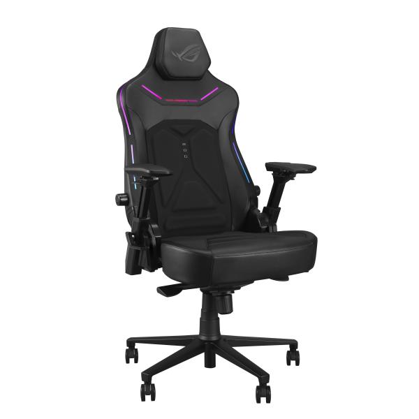 ASUS herní křeslo ROG Courser,  RGB, černá0