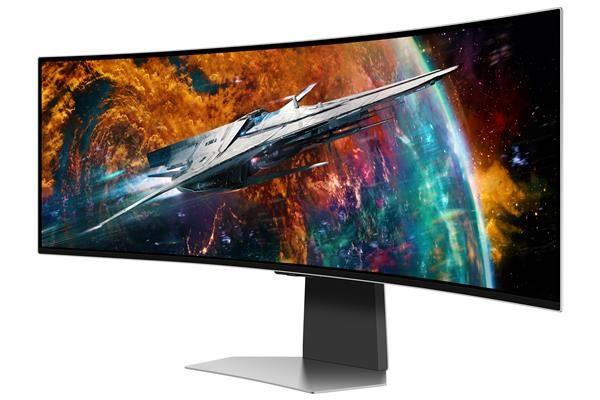 #SAMSUNG 49" Odyssey OLED G9(G95SC) Smart LS49CG950SUXDU-prohnutý, OLED, 5120x1440 Double QHD, 0, 03ms, 240Hz, HDMI, DP0