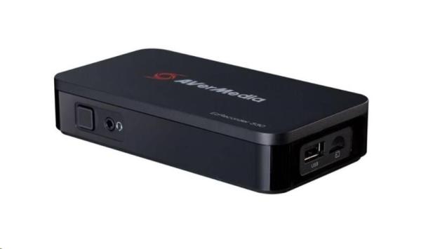 AVERMEDIA záznamové zařízení EzRecorder 330,  externí,  dálkový ovladač,  časovač,  černá