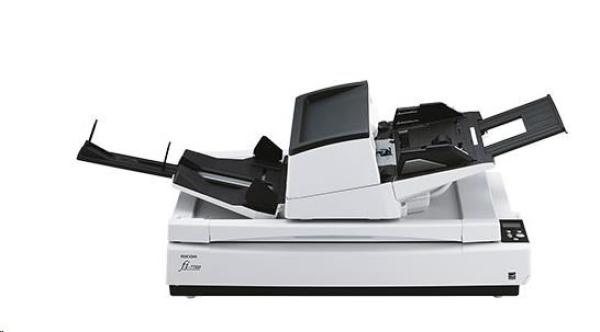 RICOH skener Fi-7700 A3,  color,  duplex,  100ppm v barvě 300dpi,  USB 3.1,  ADF 300 + ploché lože A3 (flatbed),  Z: 12M2