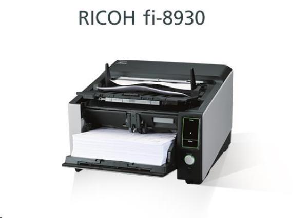 RICOH skener Fi-8930 A3,  color,  duplex,  130ppm v barvě 300dpi,  USB 3.2 + RJ-45,  ADF 750,  Z: 12M