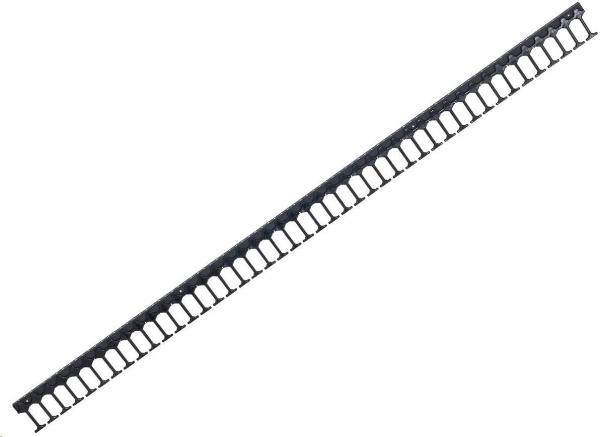 TRITON vertikální vyvazovací panel 22U,  jednořadý,  pro rozvaděče šířky 600/ 800mm z řady RMA,  RZA,  RDA,  RTA,  RYA,  černý