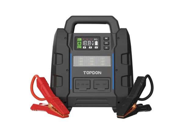BAZAR - TOPDON startér a tester autobaterie V4500 Plus - Poškozený obal (Komplet)