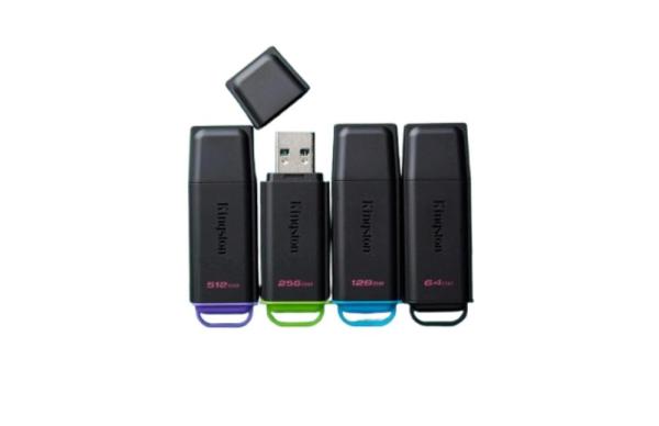 Kingston DataTraveler Exodia/ 128GB/ USB 3.2/ USB-A/ Čierna