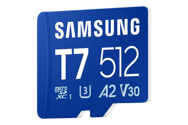 Samsung micro SD karta T7 -  512GB + USB adaptér2