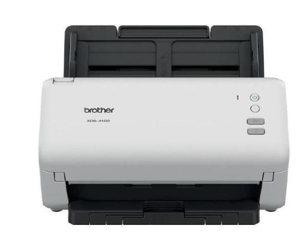BAZAR - BROTHER skener ADS-4100 DUALSKEN A4 35ppm/ 70dual 600x600 60ADF USB - Poškozený obal (Komplet)