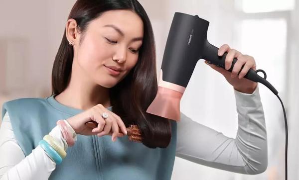 BAZAR - Philips Series 3000 BHD350/ 10 fén na vlasy,  2100 W,  3 nastavení teploty a rychlosti,  studený vzduch - Poškozený5