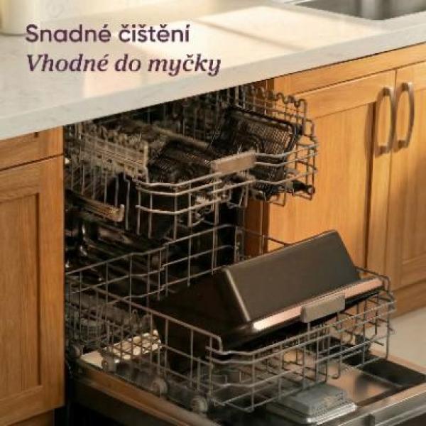 Cosori Dual Blaze Twin Fry Compact horkovzdušná fritéza 8, 6 L,  keramika,  černá7