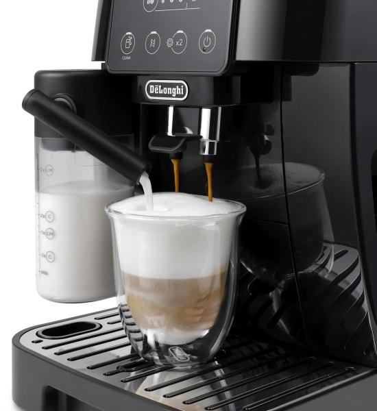 DeLonghi ECAM 220.60.B Magnifica Start automatický kávovar,  1450 W,  vestavěný mlýnek,  15 barů,  displej,  černá2