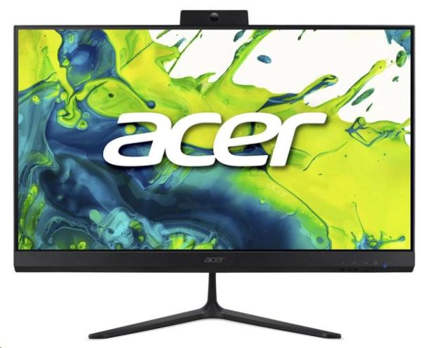 ACER PC AiO Aspire C24-2G_LUBR75825U_65W, R7 5825U, 23.8"FHD, 16GB, 512GB SSD, UHD, W11H, Black1