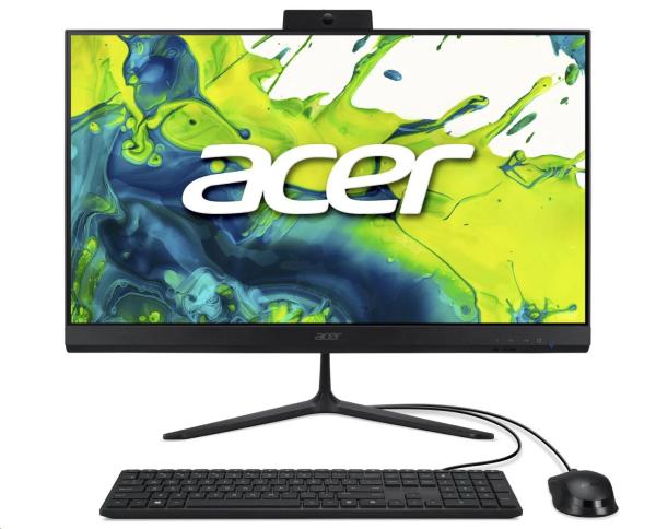 Acer Aspire/ C24B-GMTL_LUBCU5115U_65W/ 23, 8"/ FHD/ U5-115U/ 8GB/ 512GB/ Intel int/ W11H/ Čierna/ 2R