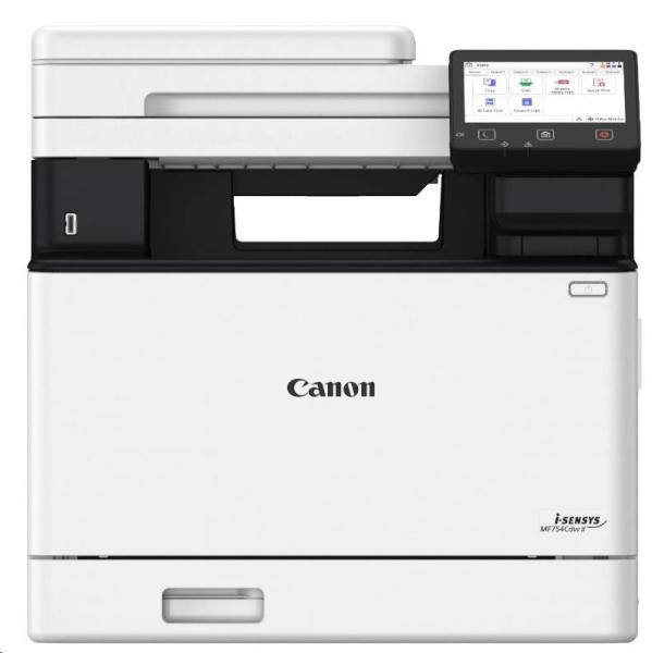BAZAR - Canon i-SENSYS MF754Cdw II barevná,  MF (tisk,  kopírka,  sken,  fax),  duplex,  DADF,  USB,  LAN,  Wi-Fi - Poškozený oba