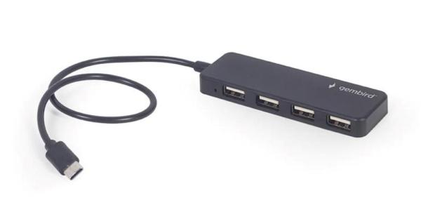 GEMBIRD hub,  4-port USB 2.0,  Type-C1