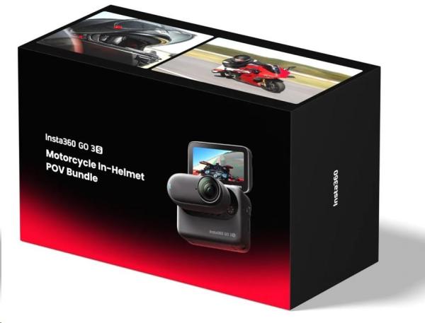 Insta360 GO 3S 128 GB Motorcycle In-Helmet POV Bundle0