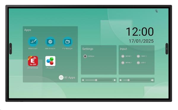 55" LED SHARP LM551, 3840x2160, 500cd, Touch
