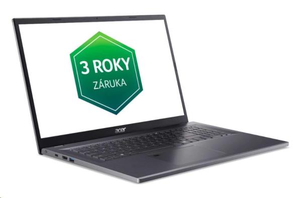 Acer Aspire 17/ A17-51M-55LF/ 5-120U/ 17, 3"/ FHD/ 16GB/ 512GB/ Intel int/ bez OS/ Gray/ 2R