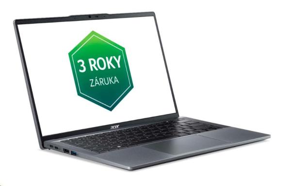 Acer Swift Go 14/ SFG14-63-R6E2/ R7-8845HS/ 14"/ 2880x1800/ 16GB/ 512GB/ AMD int/ W11H/ Gray/ 2R