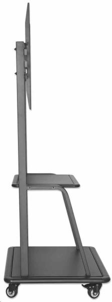 BAZAR - Manhattan univerzální TV vozík,  Universal Heavy Duty TV Cart,  37" až 100" TV,  černá - Poškozený obal (Komplet)4