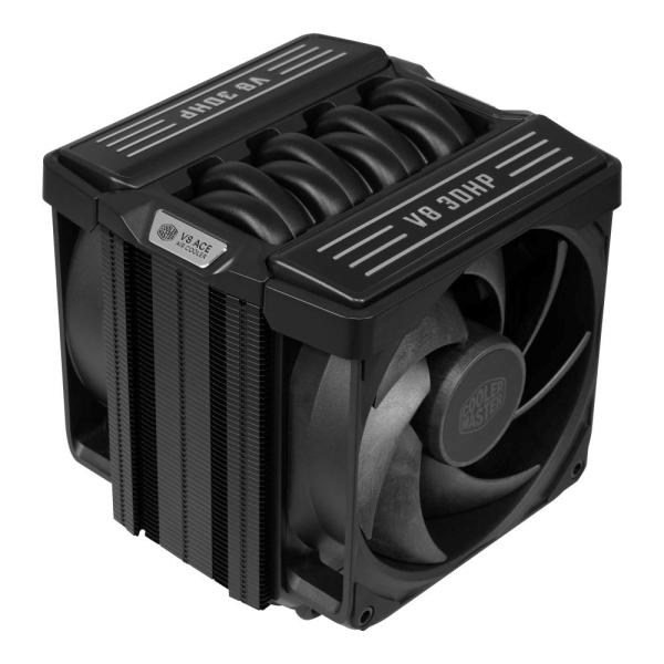 Cooler Master chladič V8 ACE 3DHP AMD,  2x120mm,  AM5,  černá