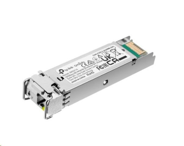 TP-Link OMADA SM321A SFP WDM optický modul SM (1550/ 1310nm),  1, 25Gb/ s,  LC,  20km
