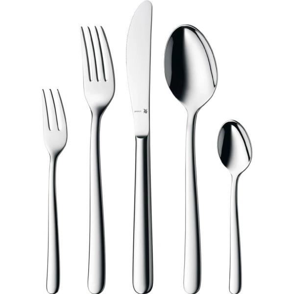WMF Kult Plus příborová sada 66 ks,  Cromargan protect®,  matná nerez,  kované čepele,  do myčky