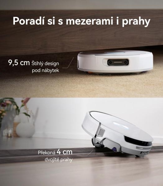BAZAR - Narwal Flow compact station - AI robotický vysavač s pásovým mopem a samočistící stanicí s napojením na odpad -7