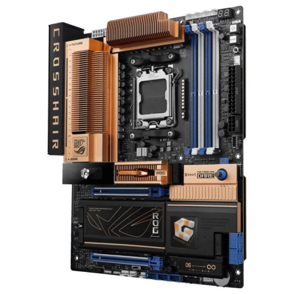 ASUS MB Sc AM5 ROG CROSSHAIR 2006,  AMD X870E,  4xDDR5,  WiFi,  1xHDMI,  2xUSB44
