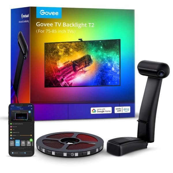 Govee DreamView T2 DUAL TV 75-85" SMART LED podsvícení RGBIC