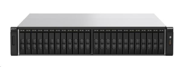 QNAP TS-h2490FU-7302P-64G (AMD EPYC, ZFS, 64GB ECC RAM, 24x 2, 5" U.2, 2x 2, 5GbE, 4x 25Gb SFP28)