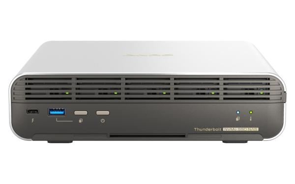 QNAP TBS-h574TX-i5U-16G (10core, 16GB RAM, 5x E1.S/ M.2 slot, 1x 2, 5GbE, 1x 10GbE, 2x Thunderbolt 4)